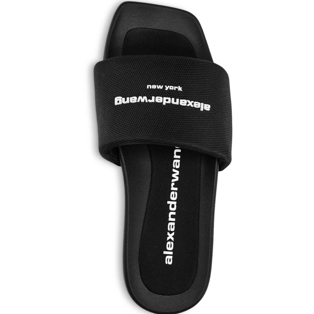 Alexander Wang Logo Pool Slide